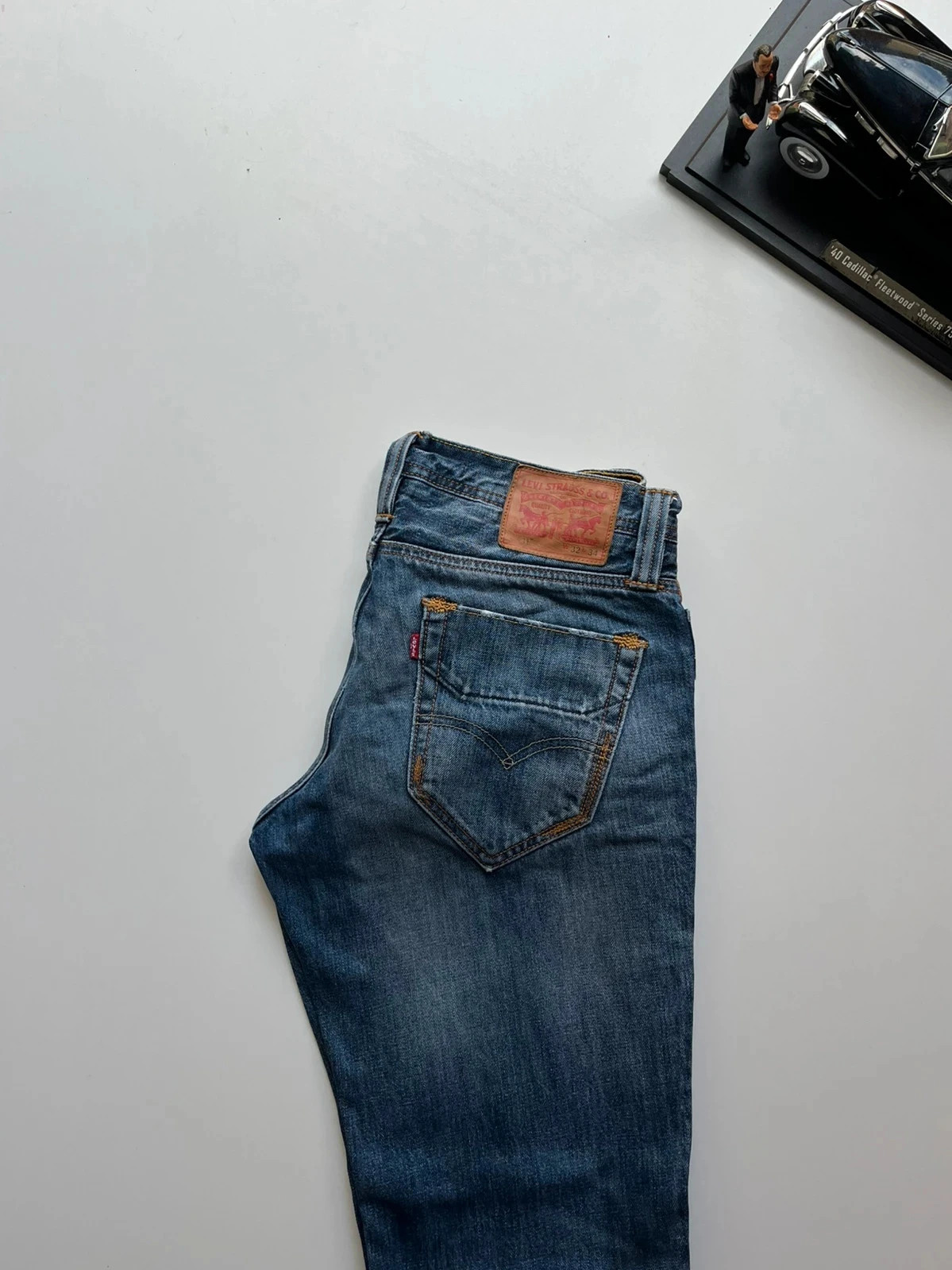 Levi’s vintage 531 athletic slim blue stretch men’s workwear jeans W30 L33 Altered