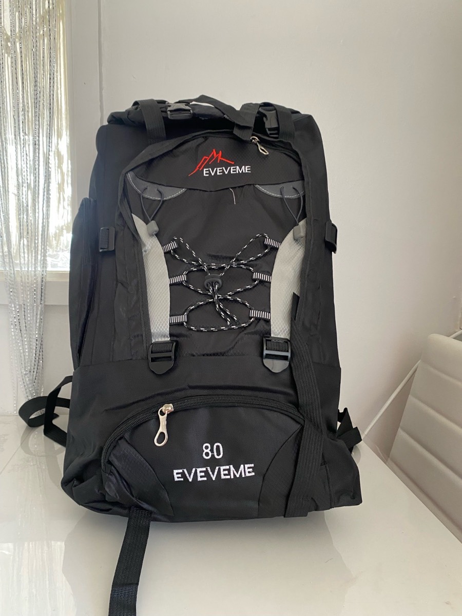 Backpack camping