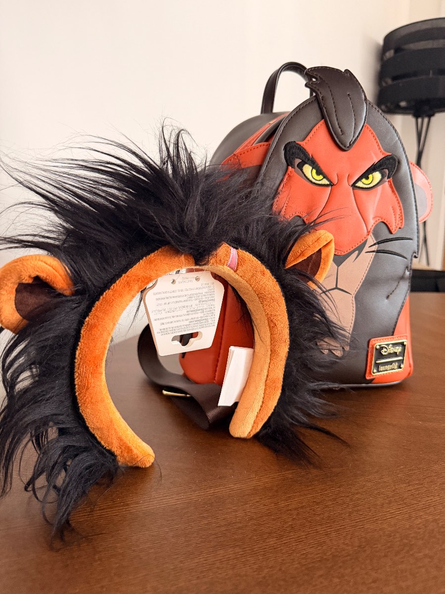 Loungefly Lion King Scar Boxlunch Exclusive Rare with Disney Parks Ears