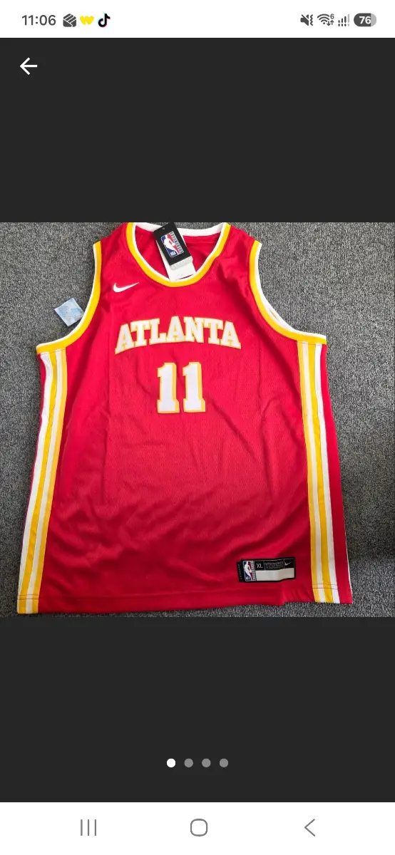 Nike Atlanta basketball vest