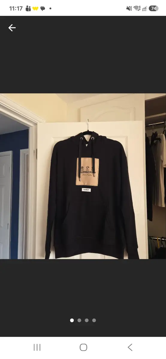 Burberry hoodie