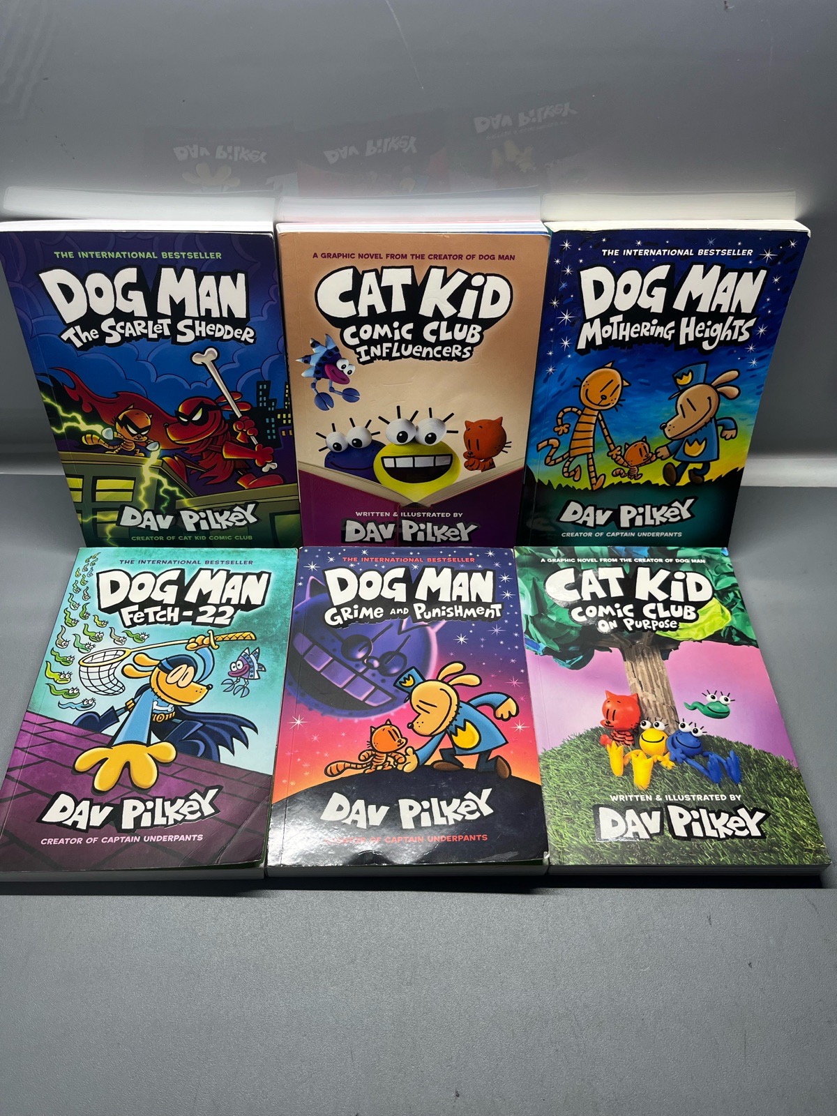 Dog Man Book set