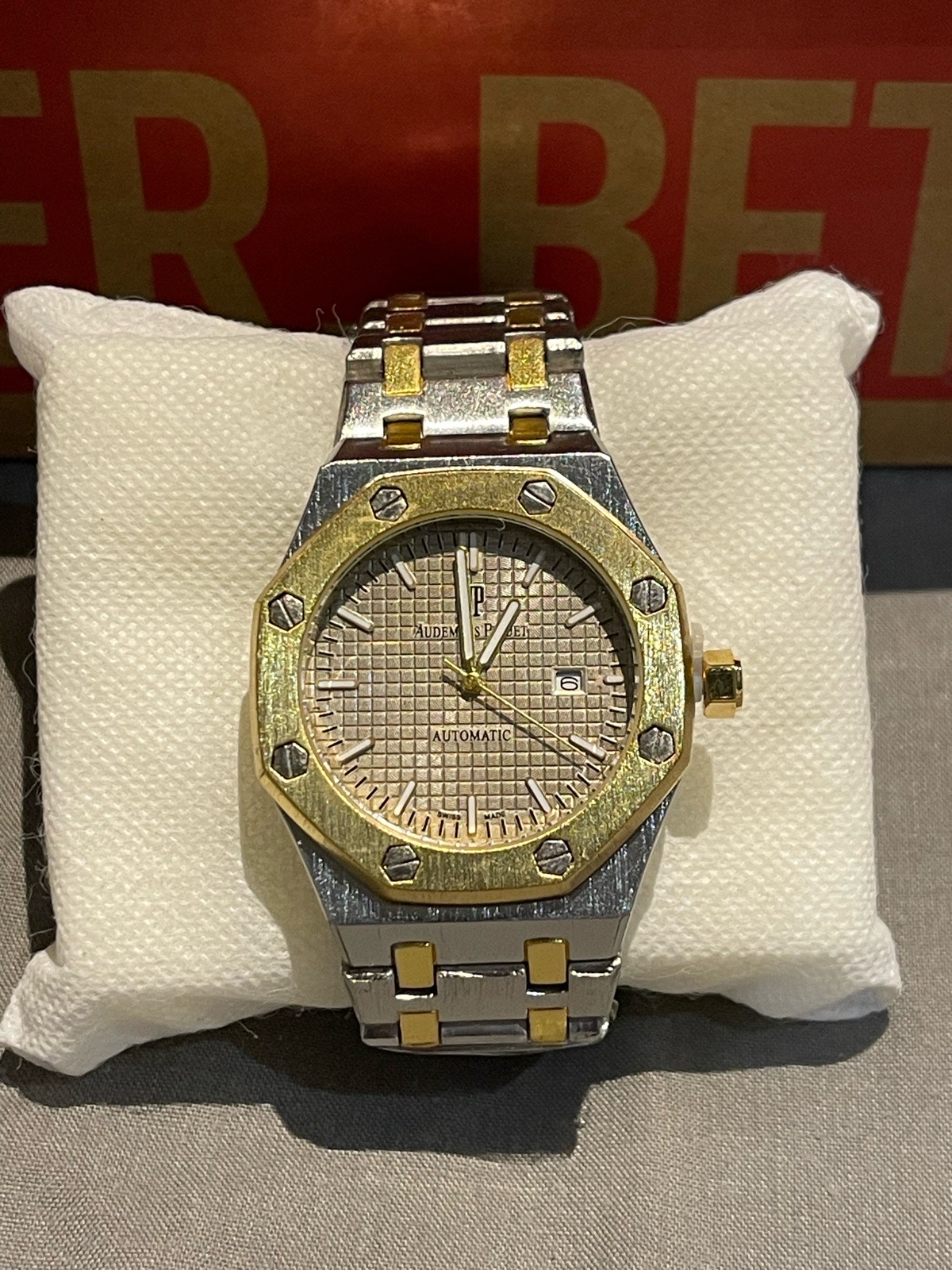 Men watch