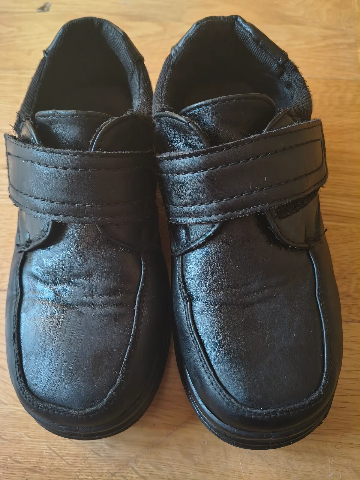 👞 Shoe Zone Boys’ Black School Shoes – Size 13