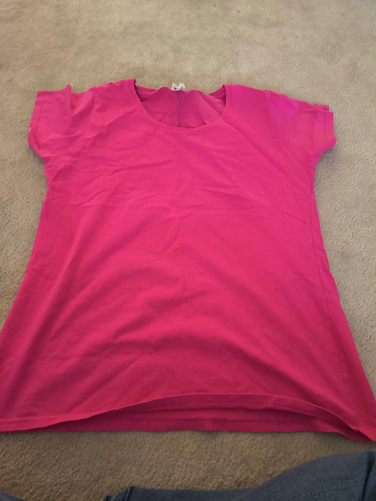 Fruit of the Loom Pink T-Shirt Size M