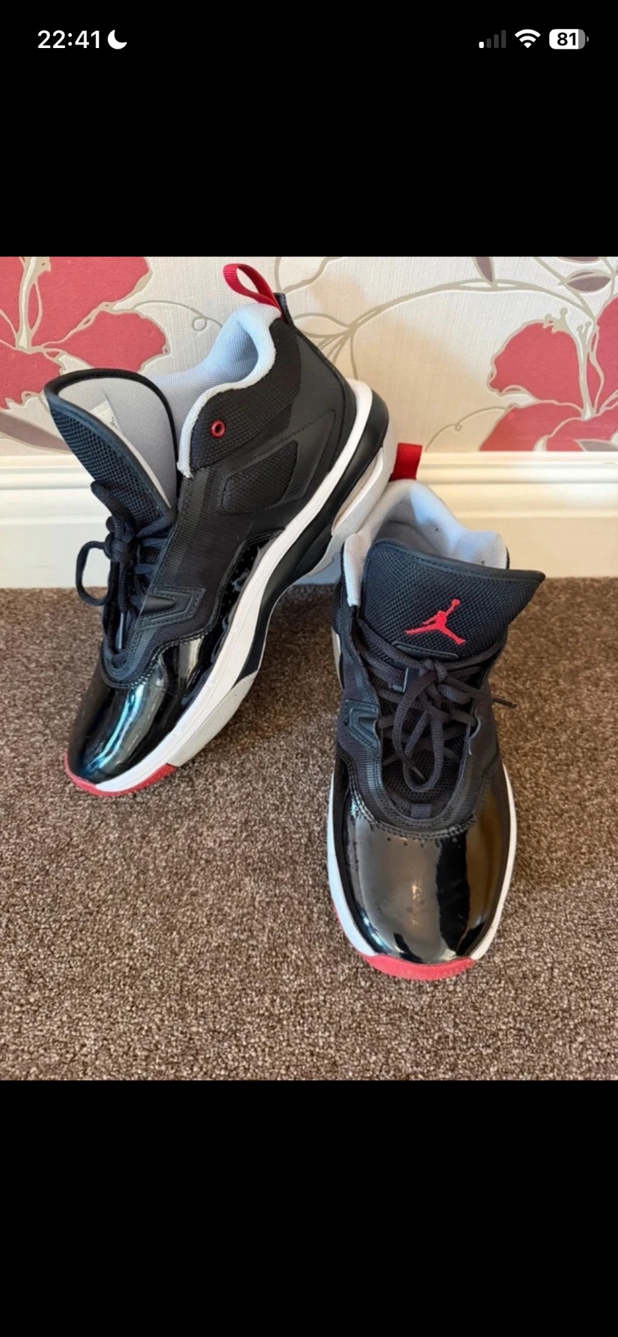 Nike Air Jordan Stay Loyal 3 Black/Red