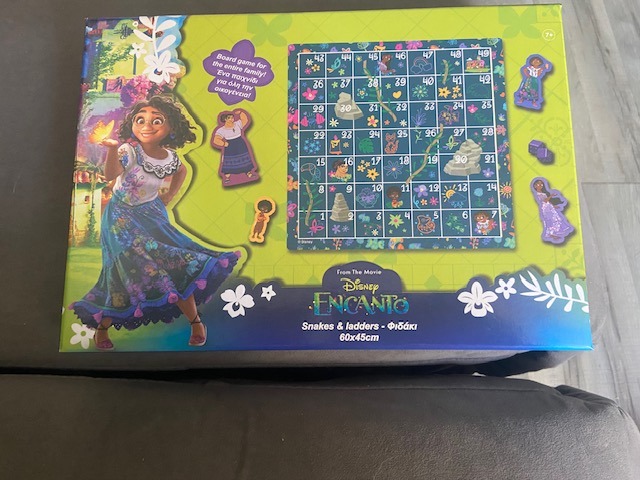 Disney Encanto Snakes & Ladders Board Game (60 × 45 cm)