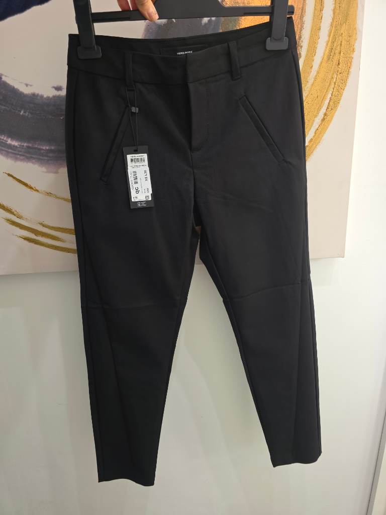 Vero Moda Women’s Black Tailored Trousers  EU 30 Smart Office Work Pants BNWT