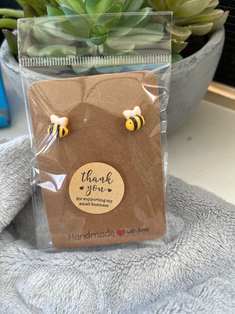 Bee earrings