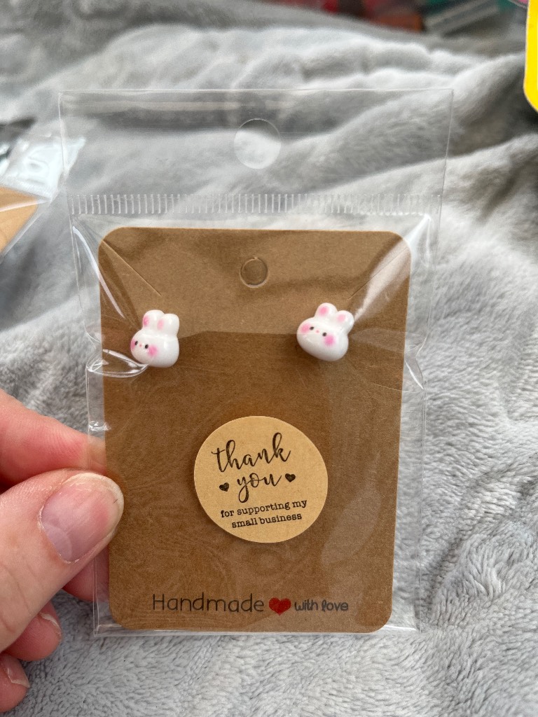 Bunny earrings