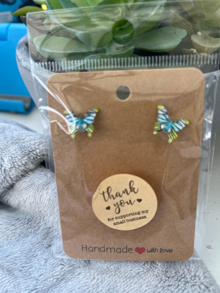 Butterfly earrings