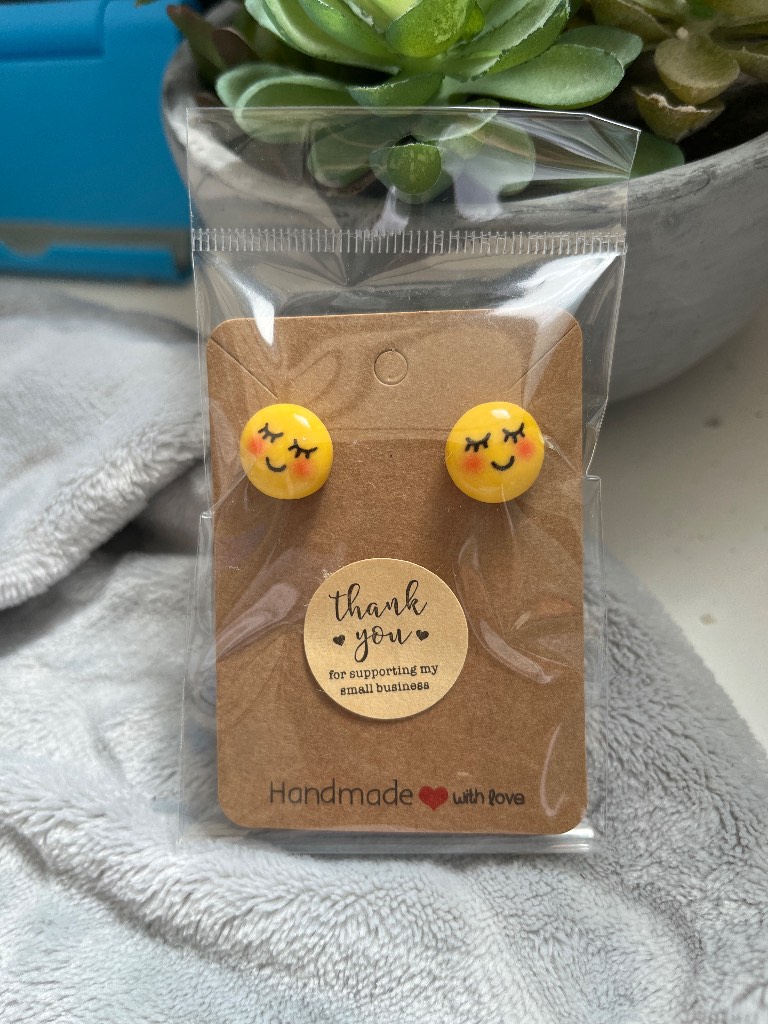 Emoji earrings