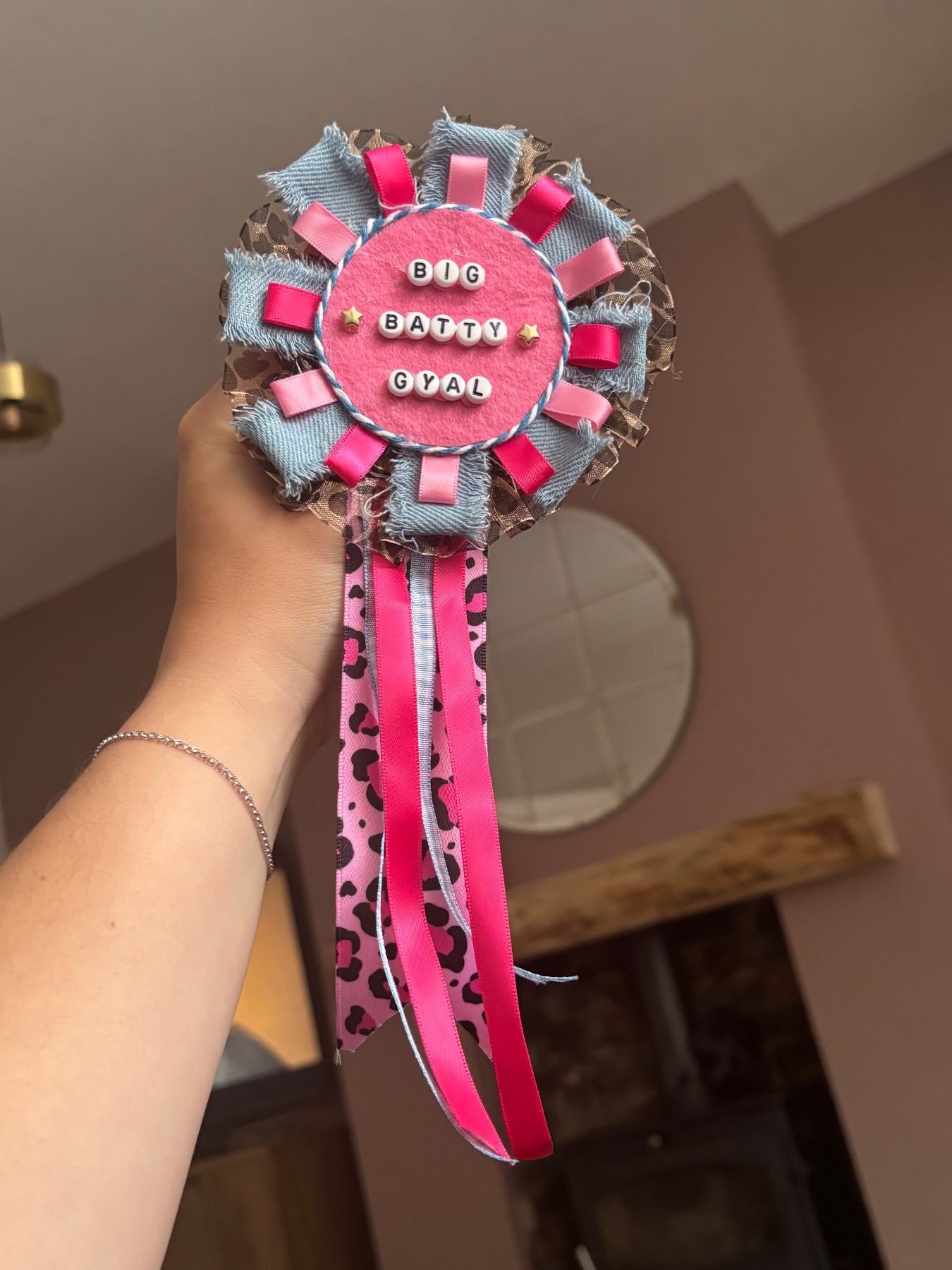 Big Batty Gyal Rosette/ Brooch