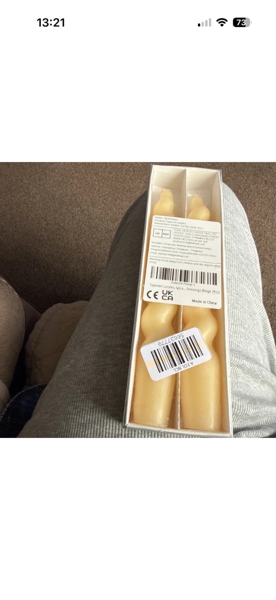 Marke Alederways tapered candies beide