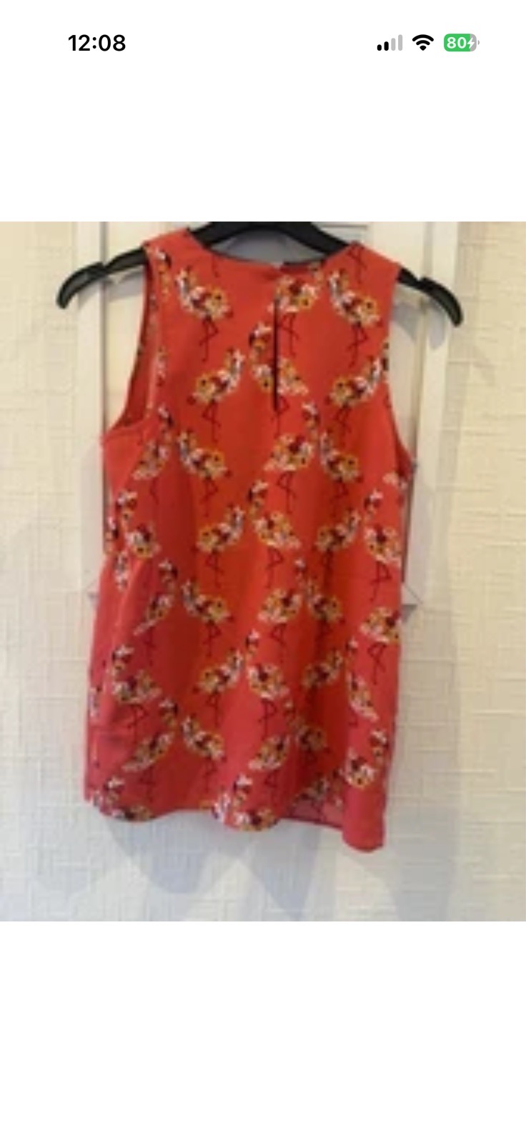 Women’s next top vibrant red size 6 v good condition