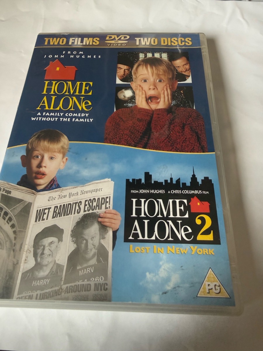 Home Alone 1&2 DVDs good condition