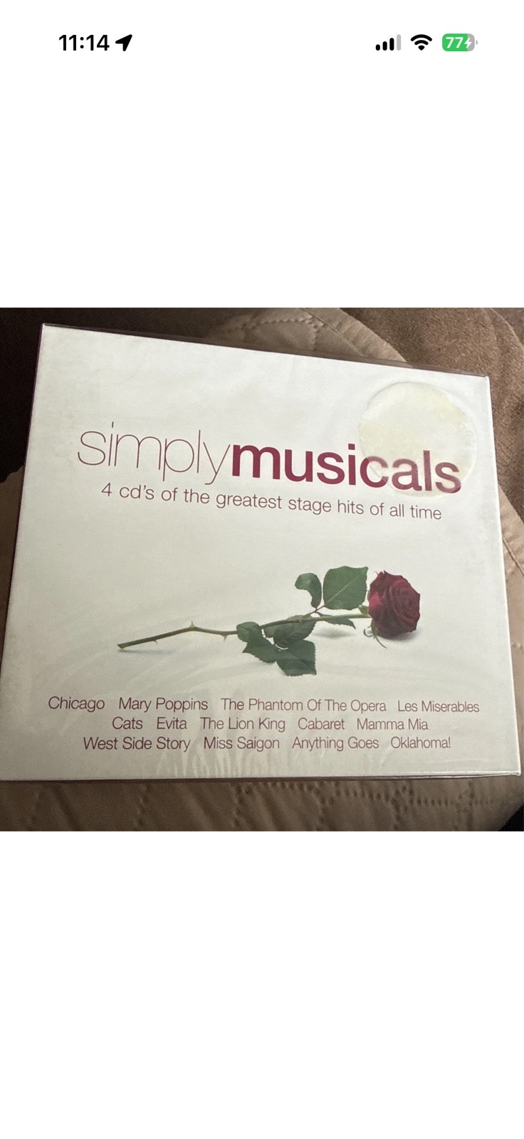 Simply Musicals CDs Box Set New sealed