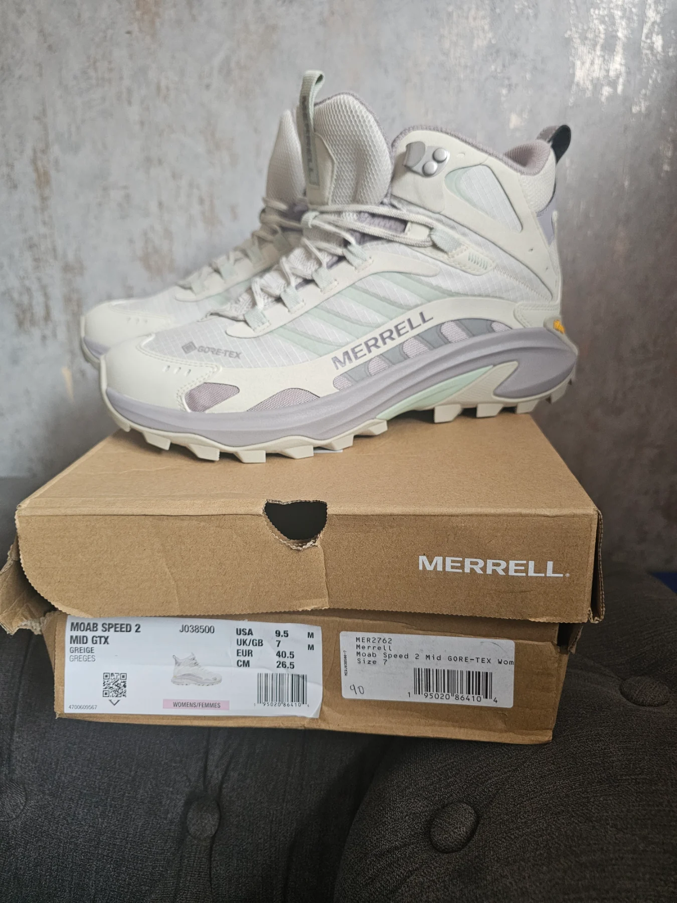 New Merrell Moab Speed 2 Mid GORE-TEX Women's Walking Boots
