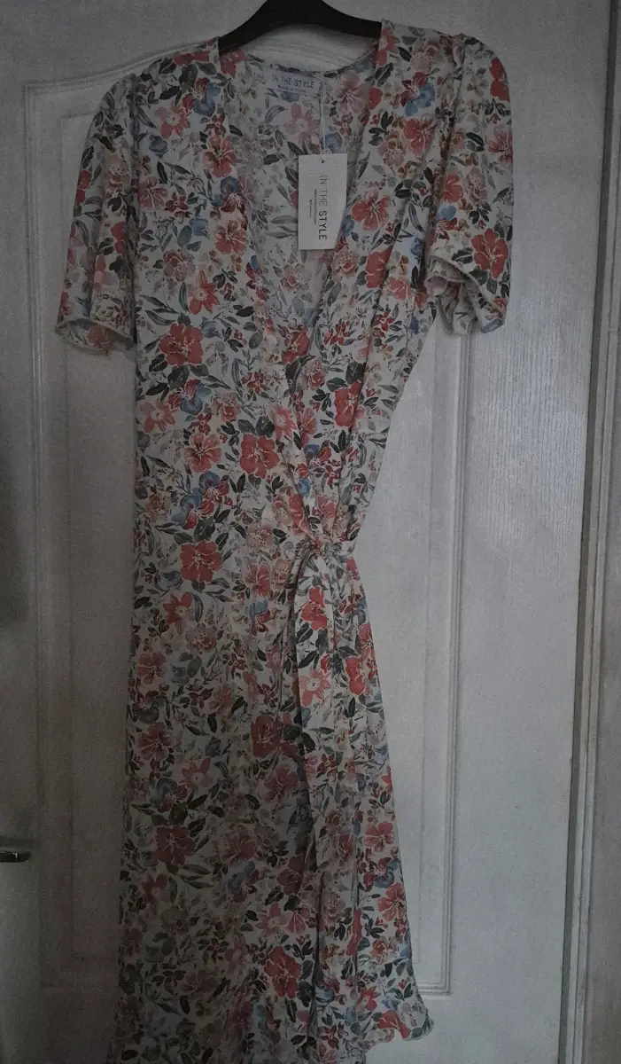 Midi True Wrap Summer Dress