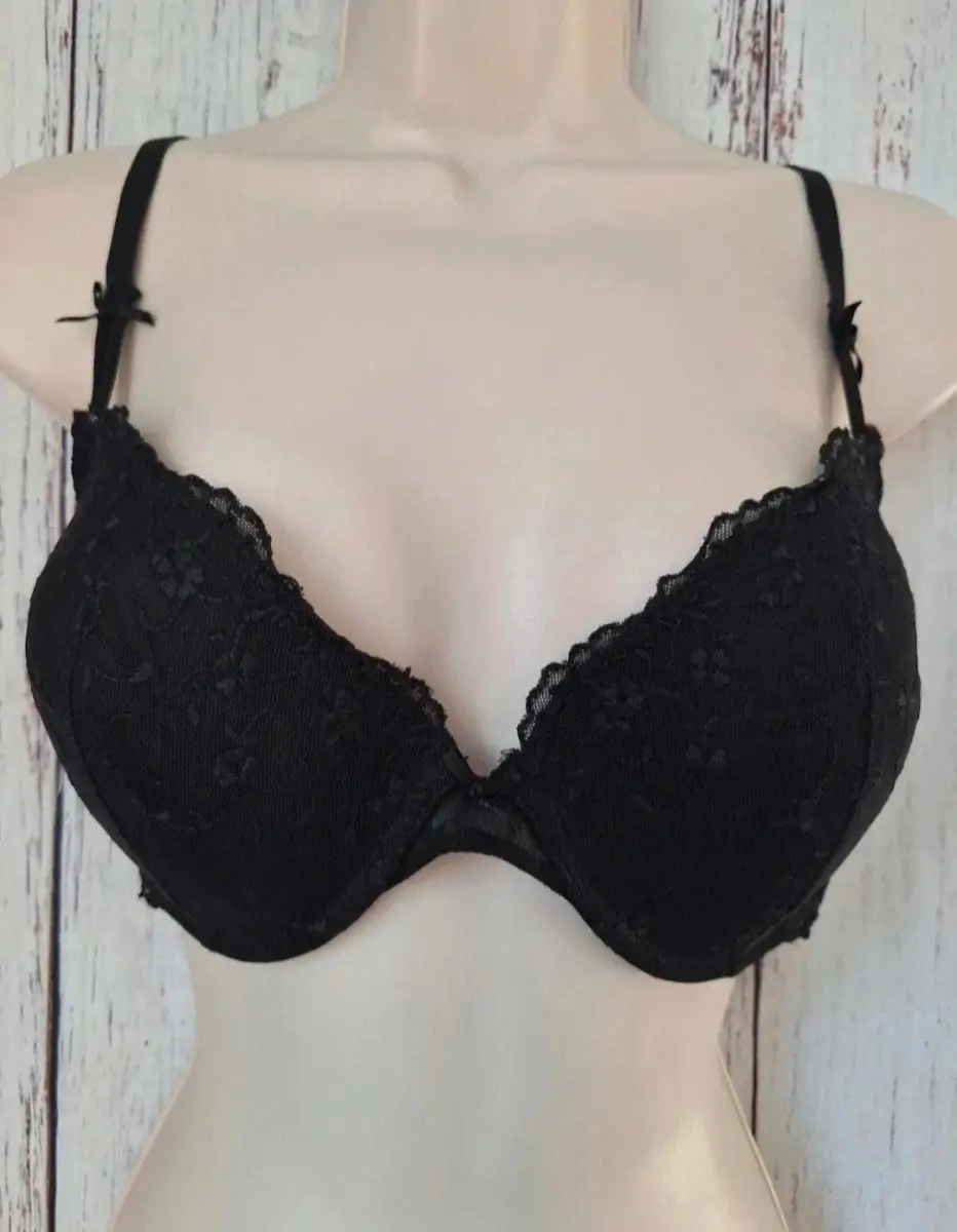 F&F Black Lace Bra 36B