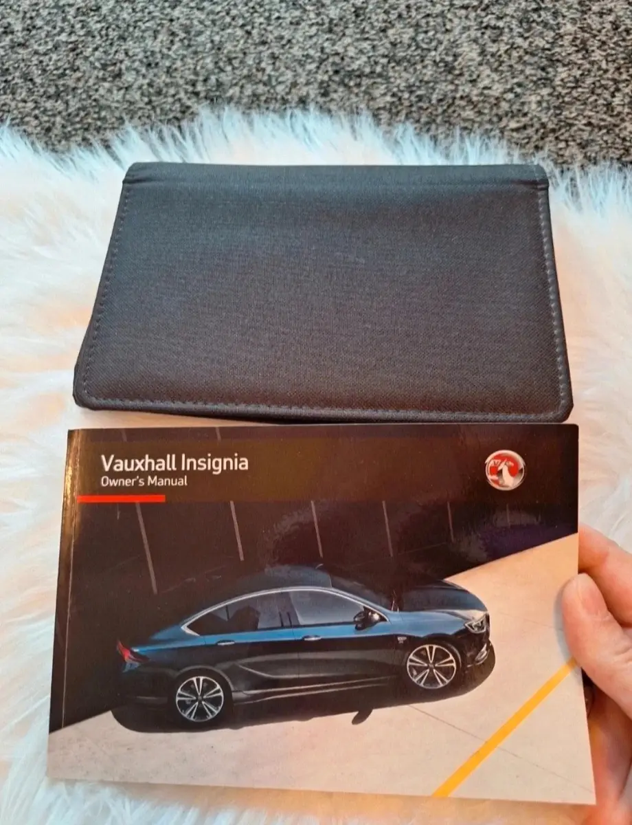Vauxhall Insignia Owner Manual Handbook & Folder 2017-2020 Genuine