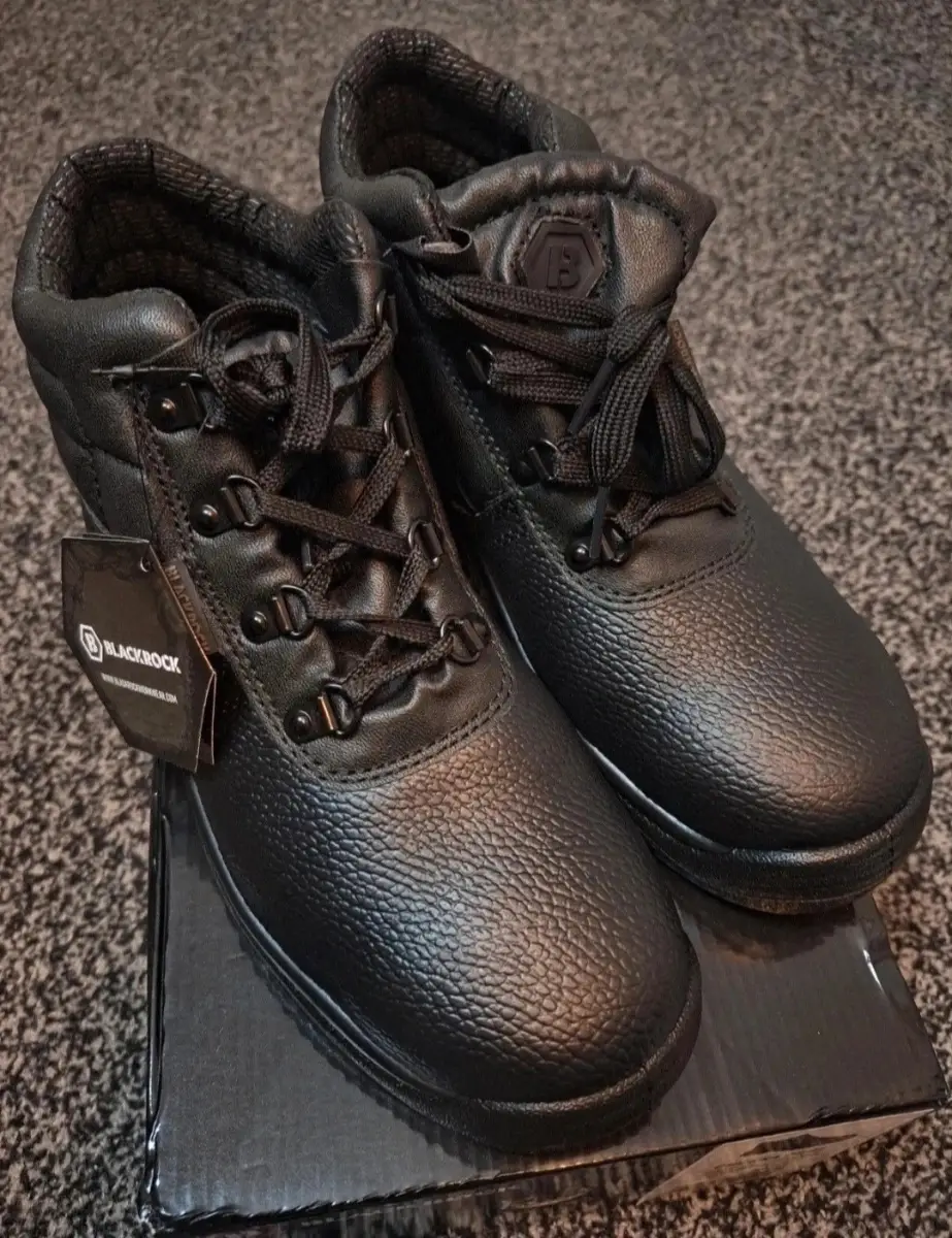 BlackRock Steel Toe Safety Work Boots UK 6 EU39 New