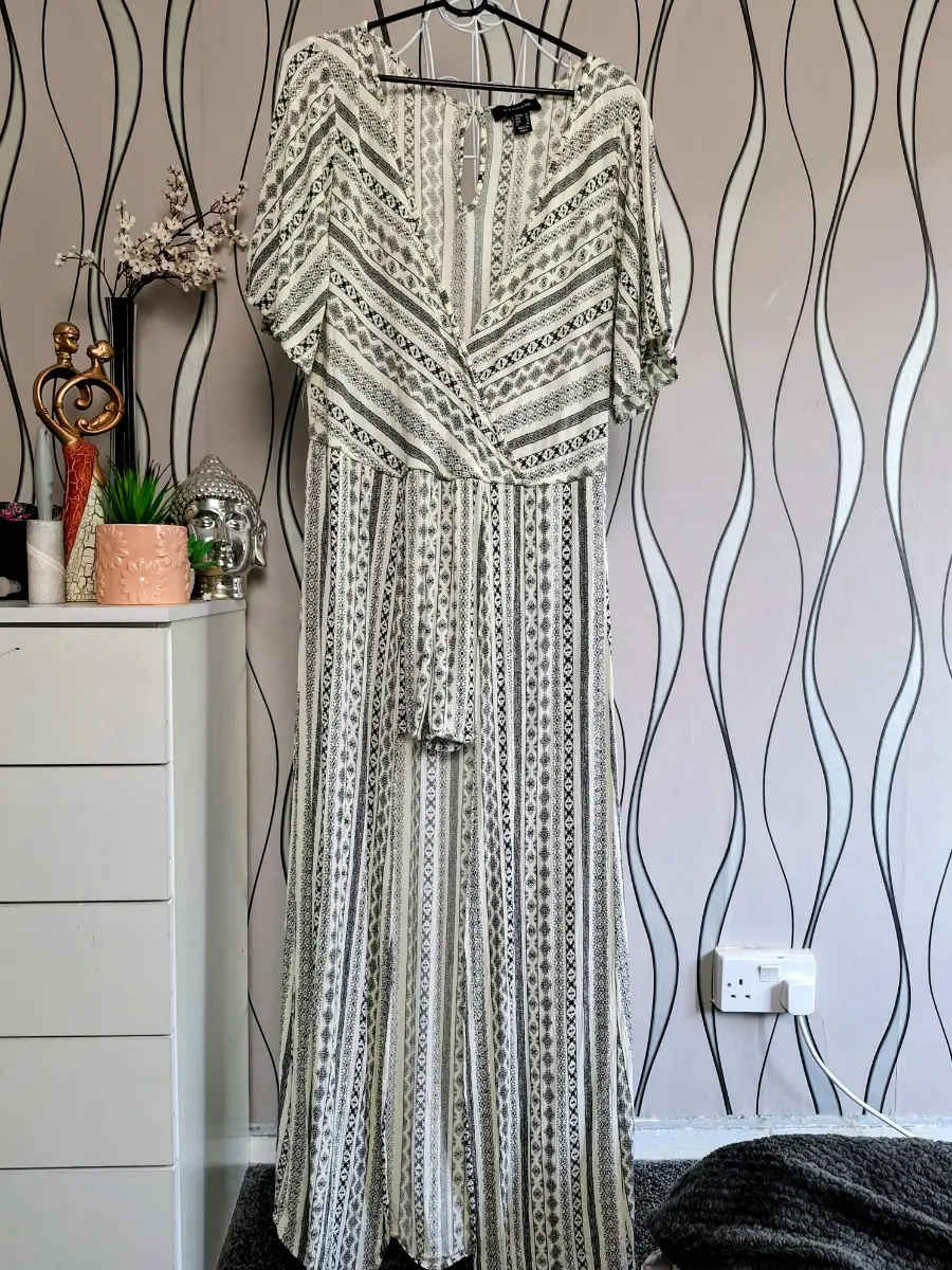 Atmosphere Boho Playsuit Hidden Shorts UK 18