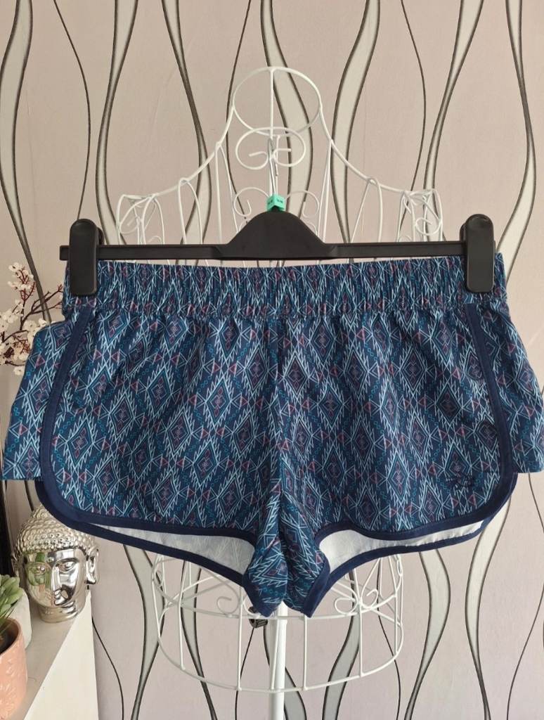 Hot Tuna Patterned Shorts Blue UK 10
