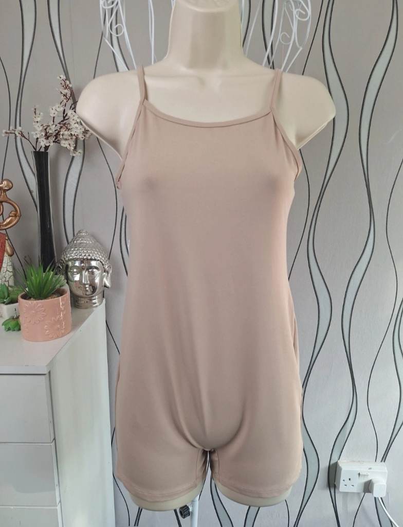 SHEIN Nude Beige Strappy Playsuit Age 12 Years
