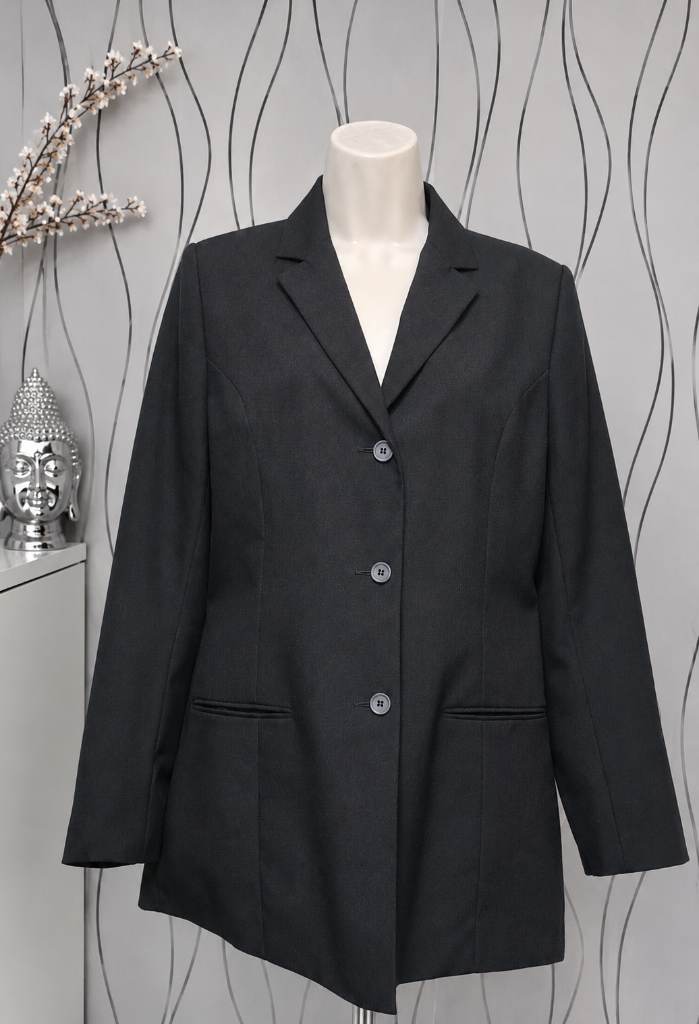 KIT Black Blazer Jacket UK 16