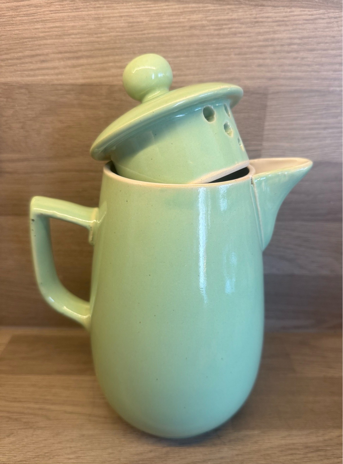 Coffee pot by Lovatts retro mint kitchen cottagecore
