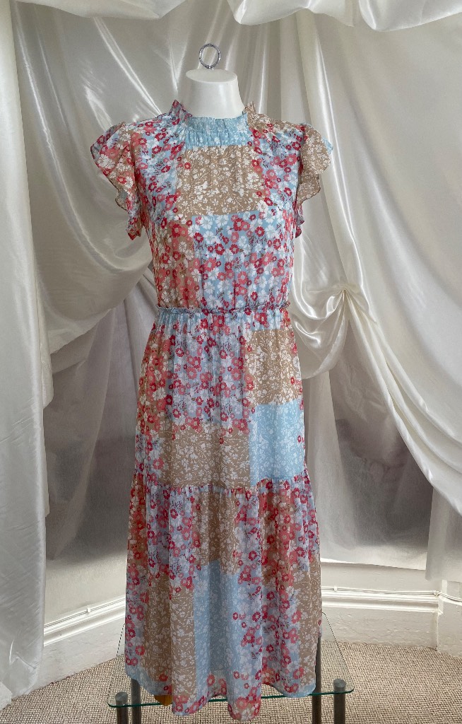 DKNY, Floral Print Summer Glory Vibes Dress