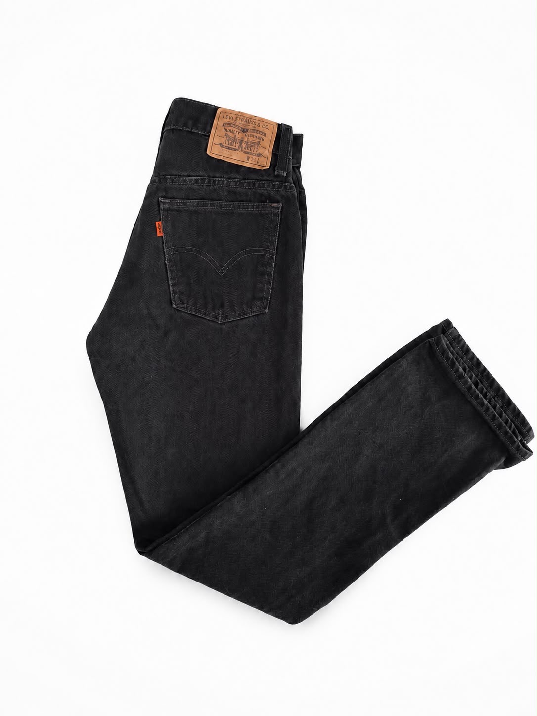 Men’s 1960s vintage Levi’s black denim jeans 30W