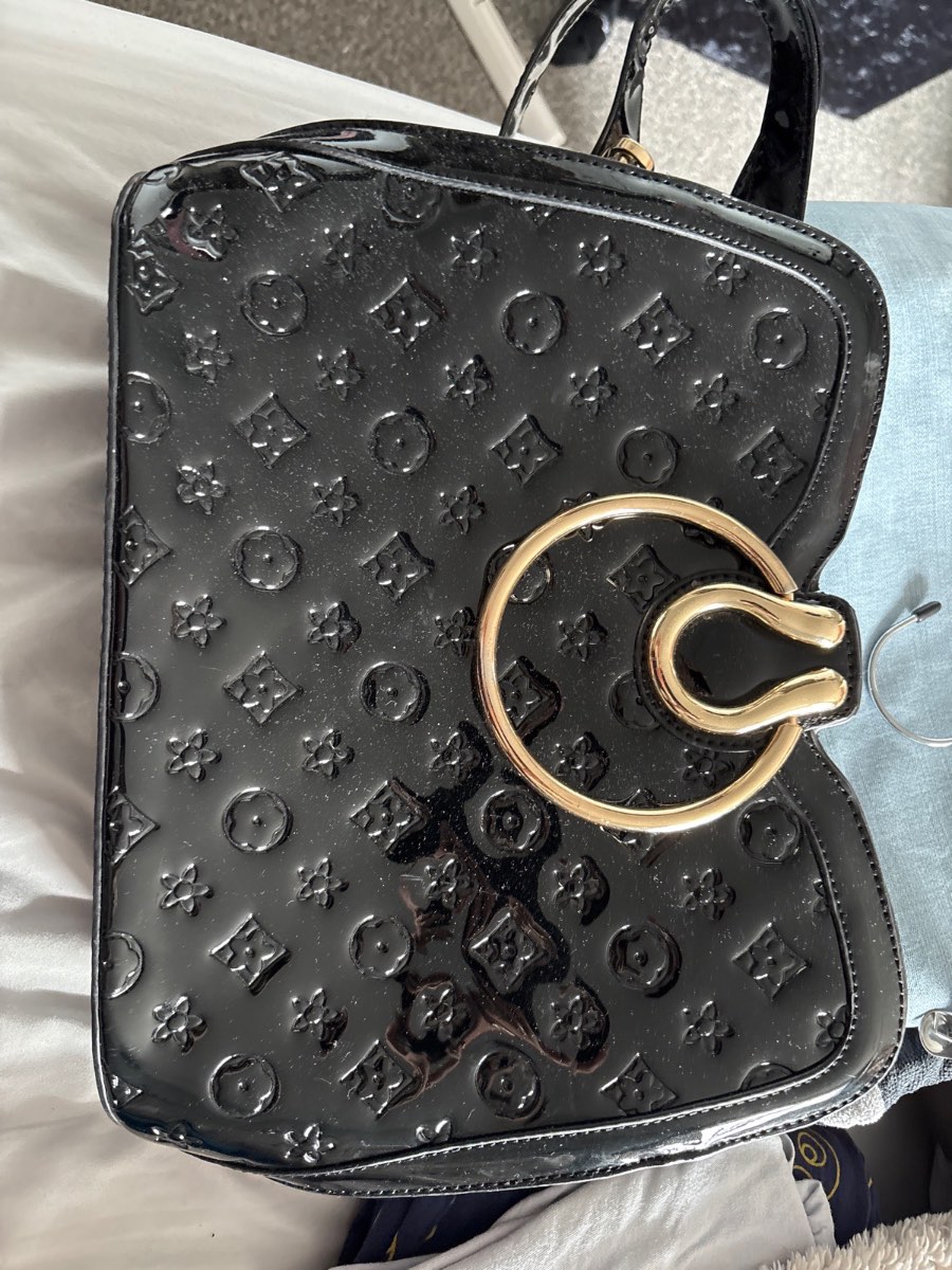 Black handbag