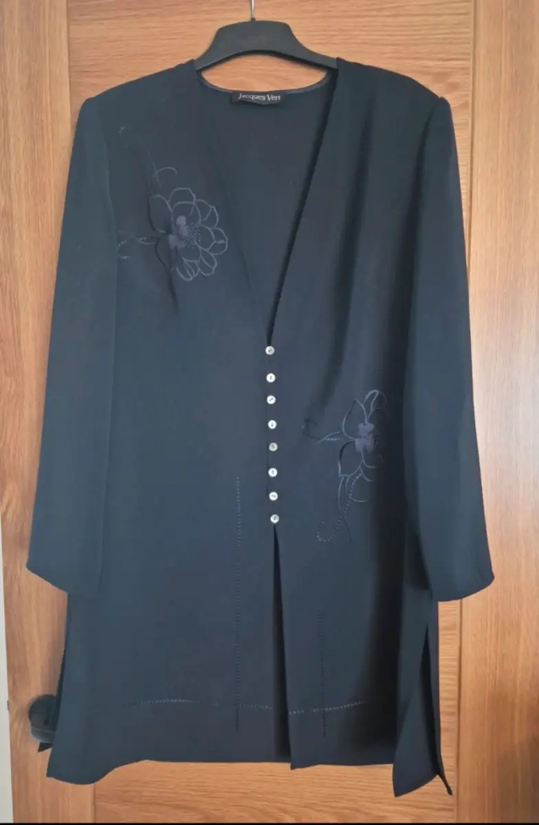 Navy blue Jacques Vert longline jacket