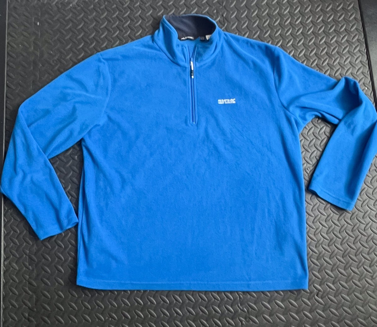 Regatta Great Outdoors Blue 1/4 Zip Fleece Pullover - Men’s Size XXL