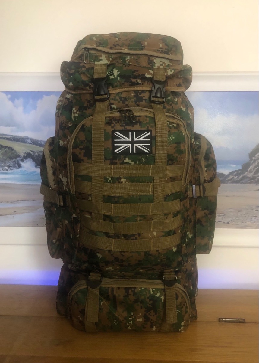 Military Tactical Backpack Survivalist Assault Outdoor Hiking Bag Camp Rucksack