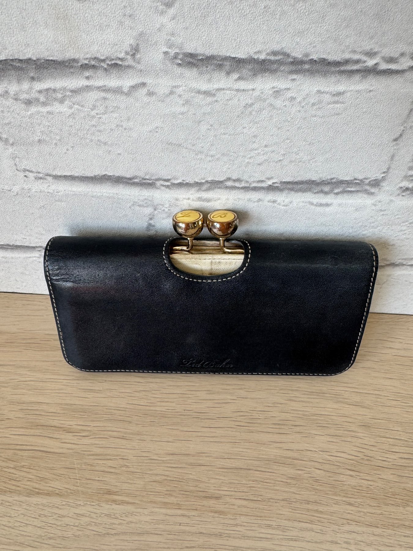 Ted Baker Navy Leather Purse