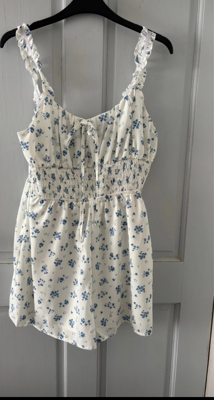 Floral playsuit