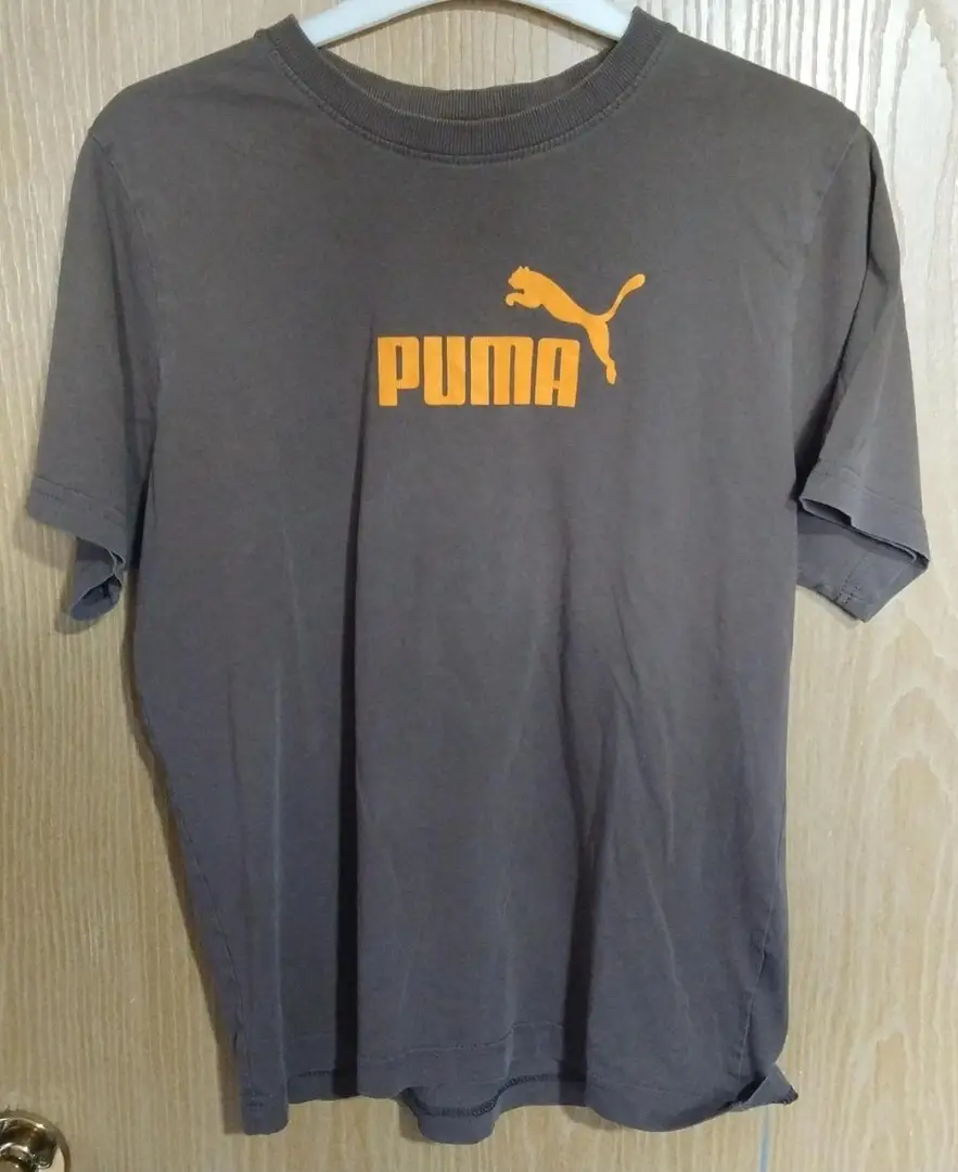 Puma t shirt. Brown. Size XXS 32/34