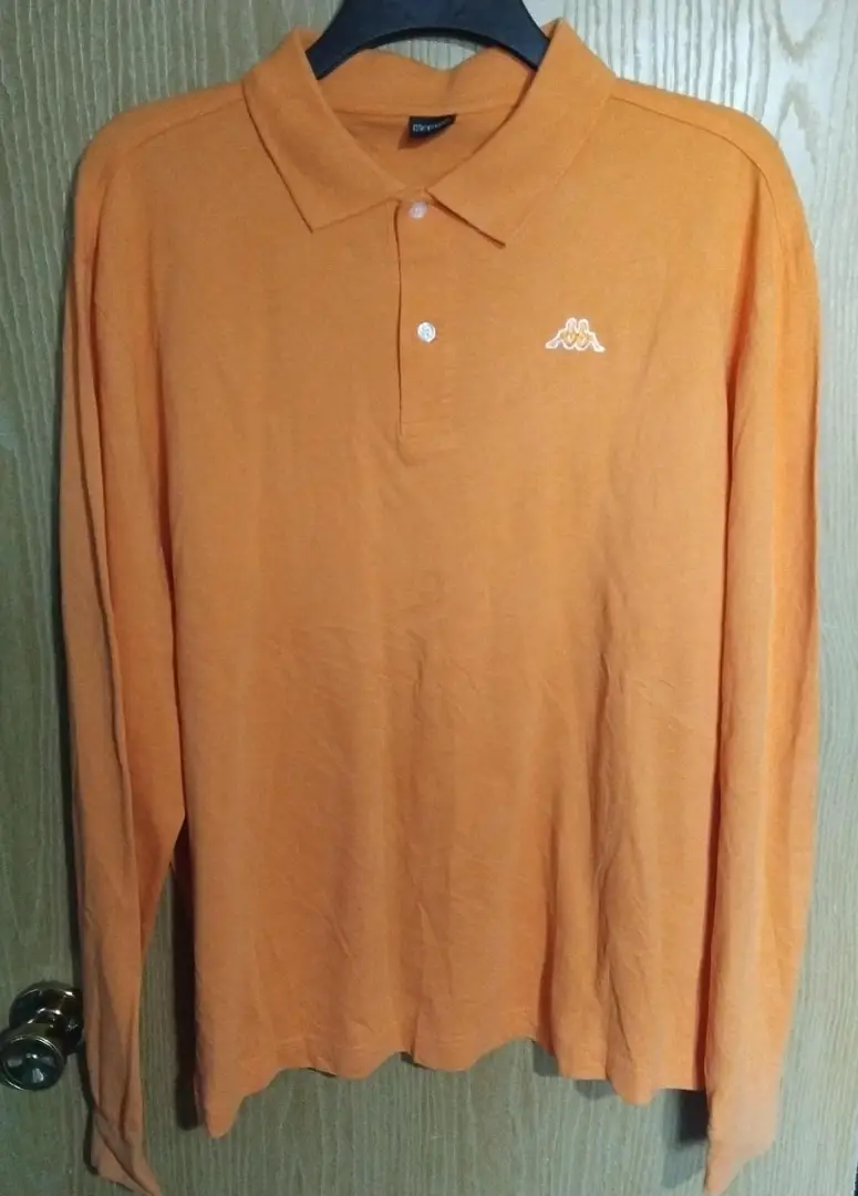 Mens kappa long sleeve polo shirt. Size XL