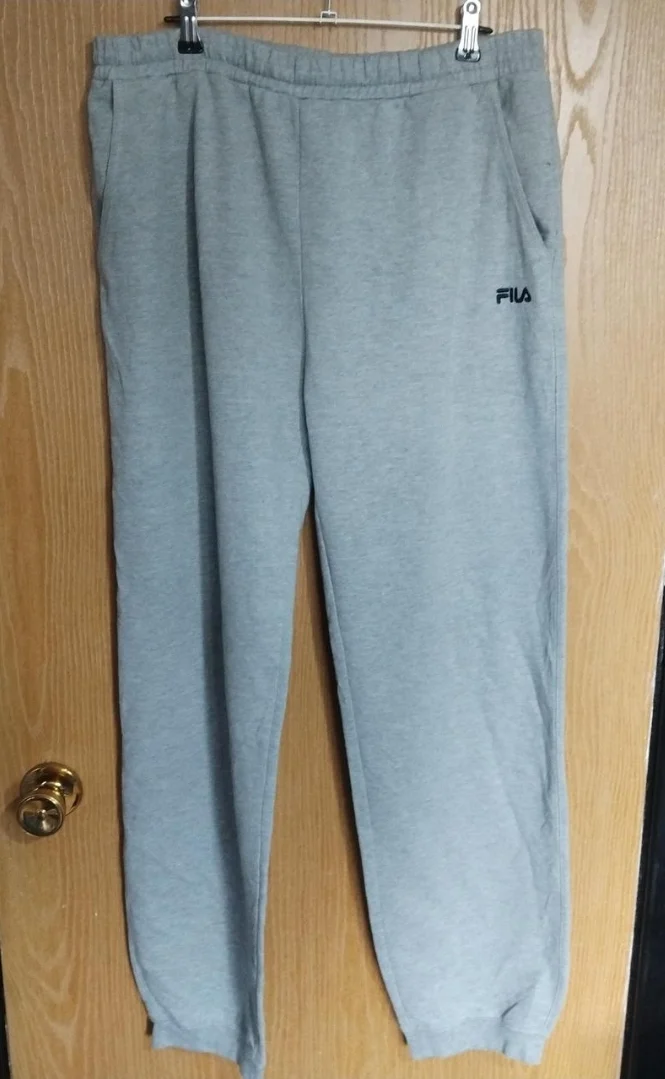 Fila grey joggers. Size XL