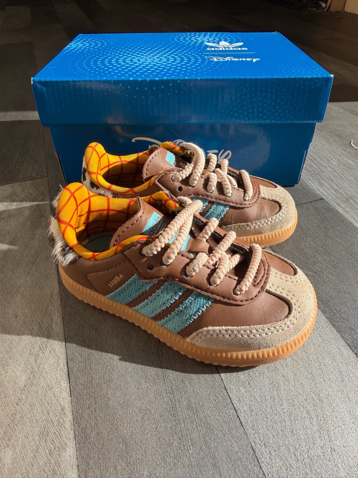 Adidas x Disney pixar toy story woody samba UK 4K