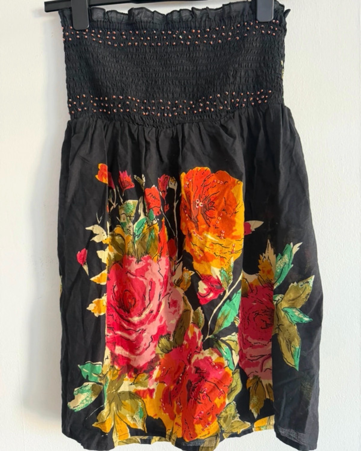 Vintage Y2K E-vie Floral Embellished Top
