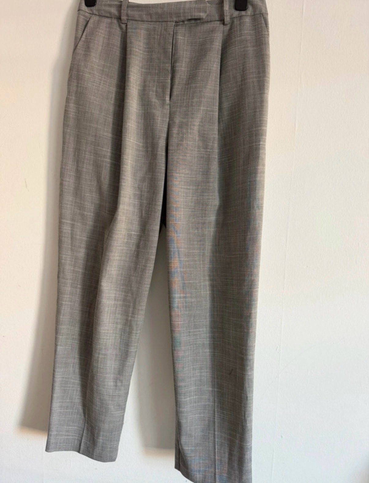 Topshop Grey Tailored Work Trousers Size 10 | Office Siren | Smart Formal
