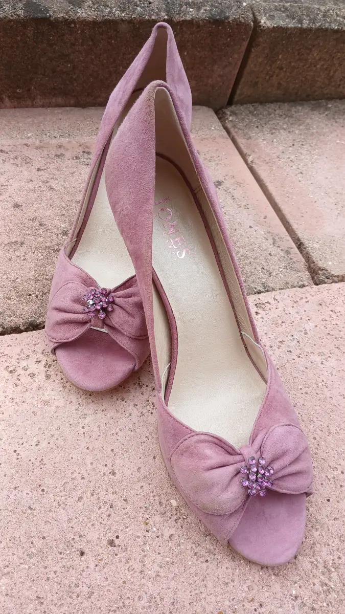 Women's purple high heels size 40 6.5