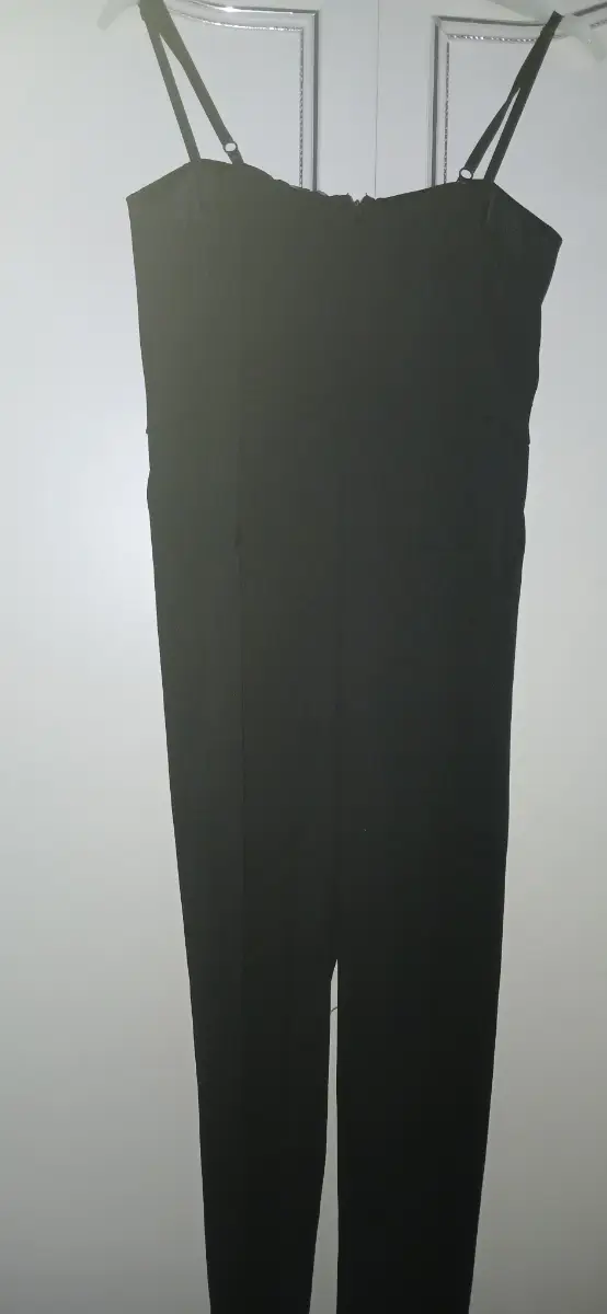 Womens black jumpsuit, playsuit size 16