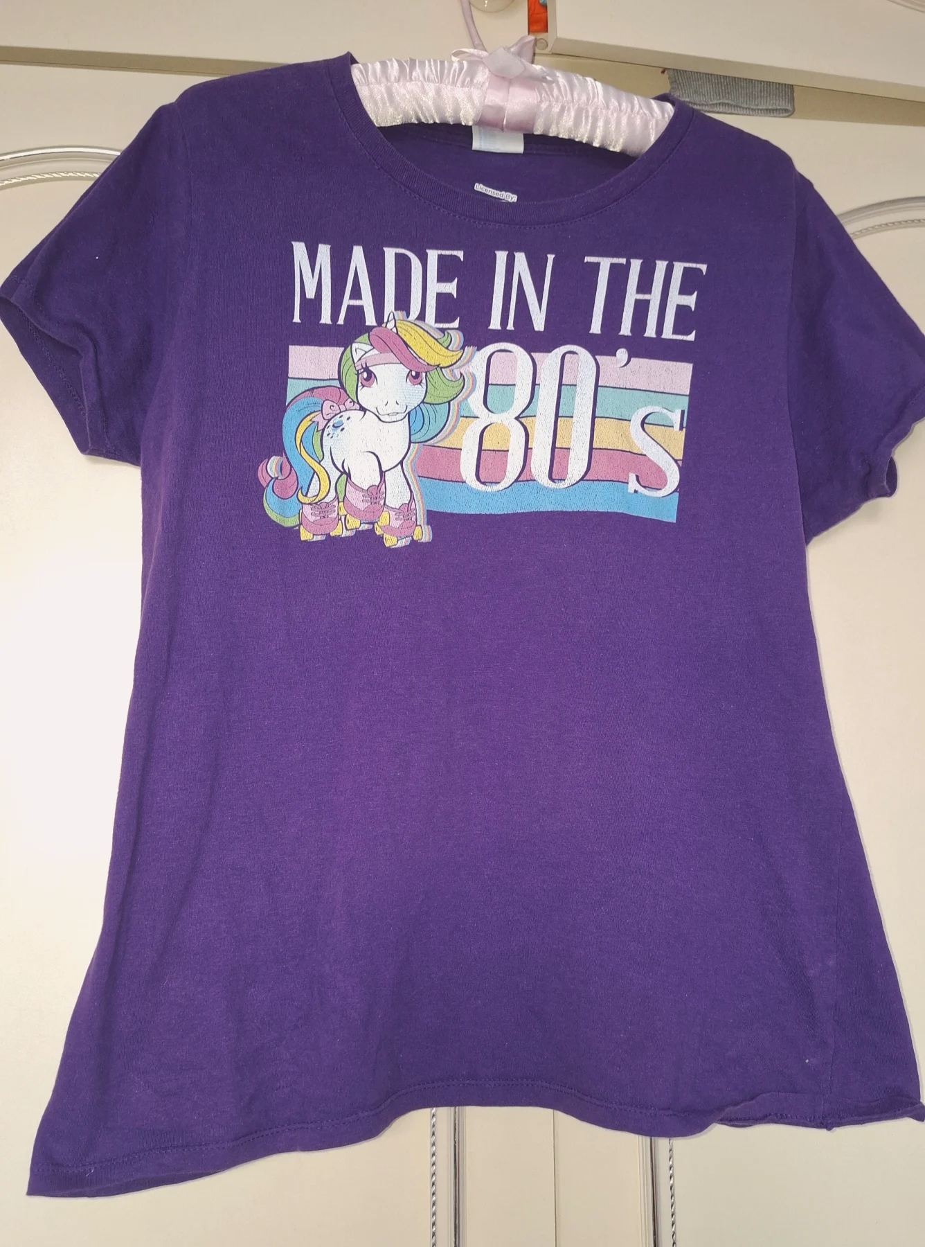 Womens Printed tshirt my little pony meduim