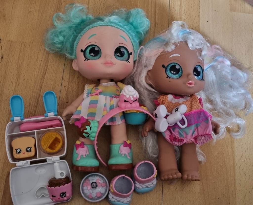 kindi kids dolls x2