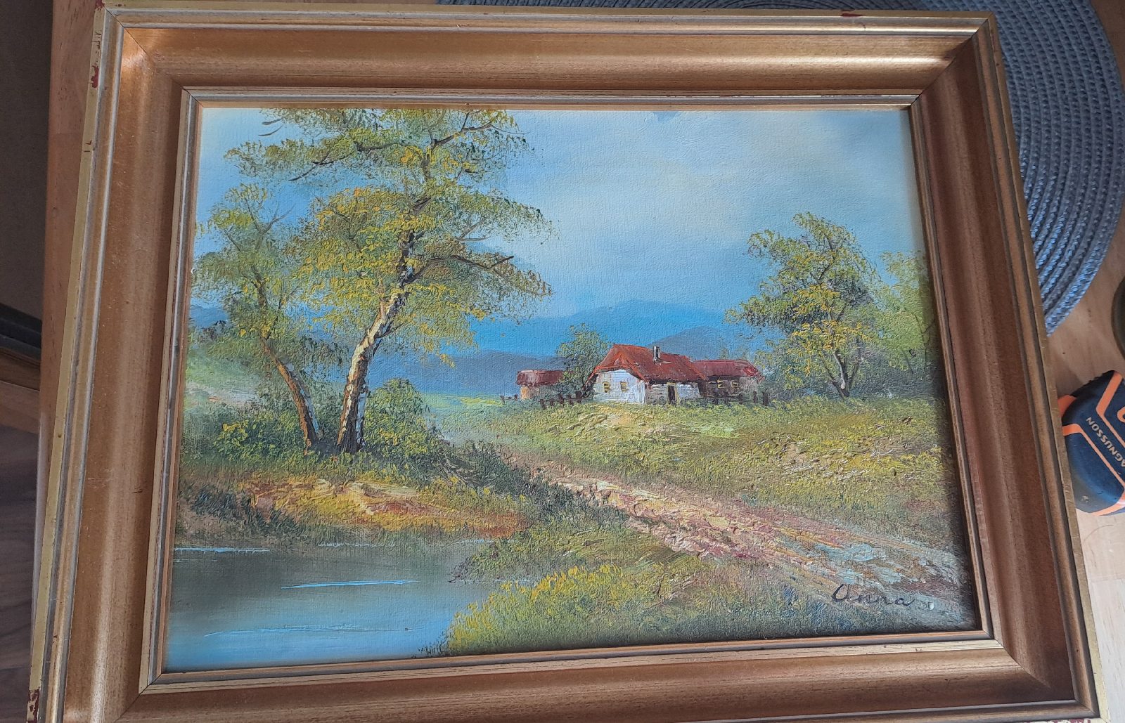 Original oil painting landscape
